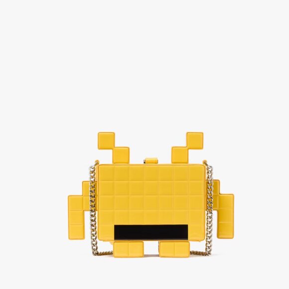NWT Space Invaders 👾 Kate Spade New York Patent 3d Alien Crossbody NWT👾👾👾👾 - Picture 10 of 12